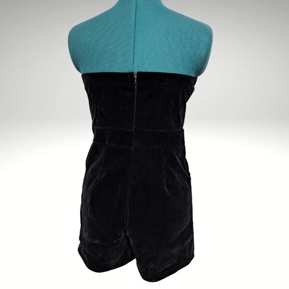 NWT Super Adorable Sailor Strapless Velvet Romper Size S/M - Picture 3 of 9